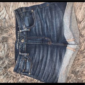 Denim jeans American Eagle shorts